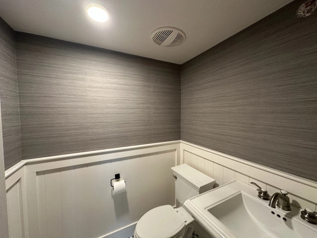 Commercial wallpaper installation service